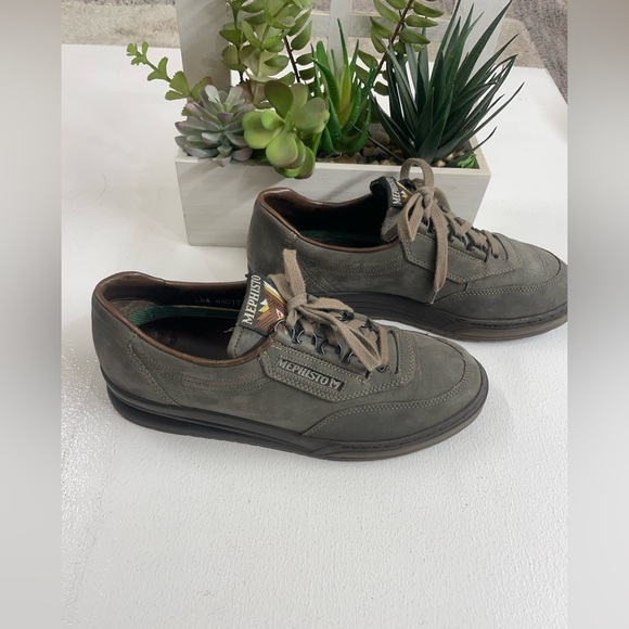 Mephisto Shoes - Mephisto Men's Gray Casual Shoes